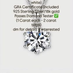 Premium Moissanite Necklace