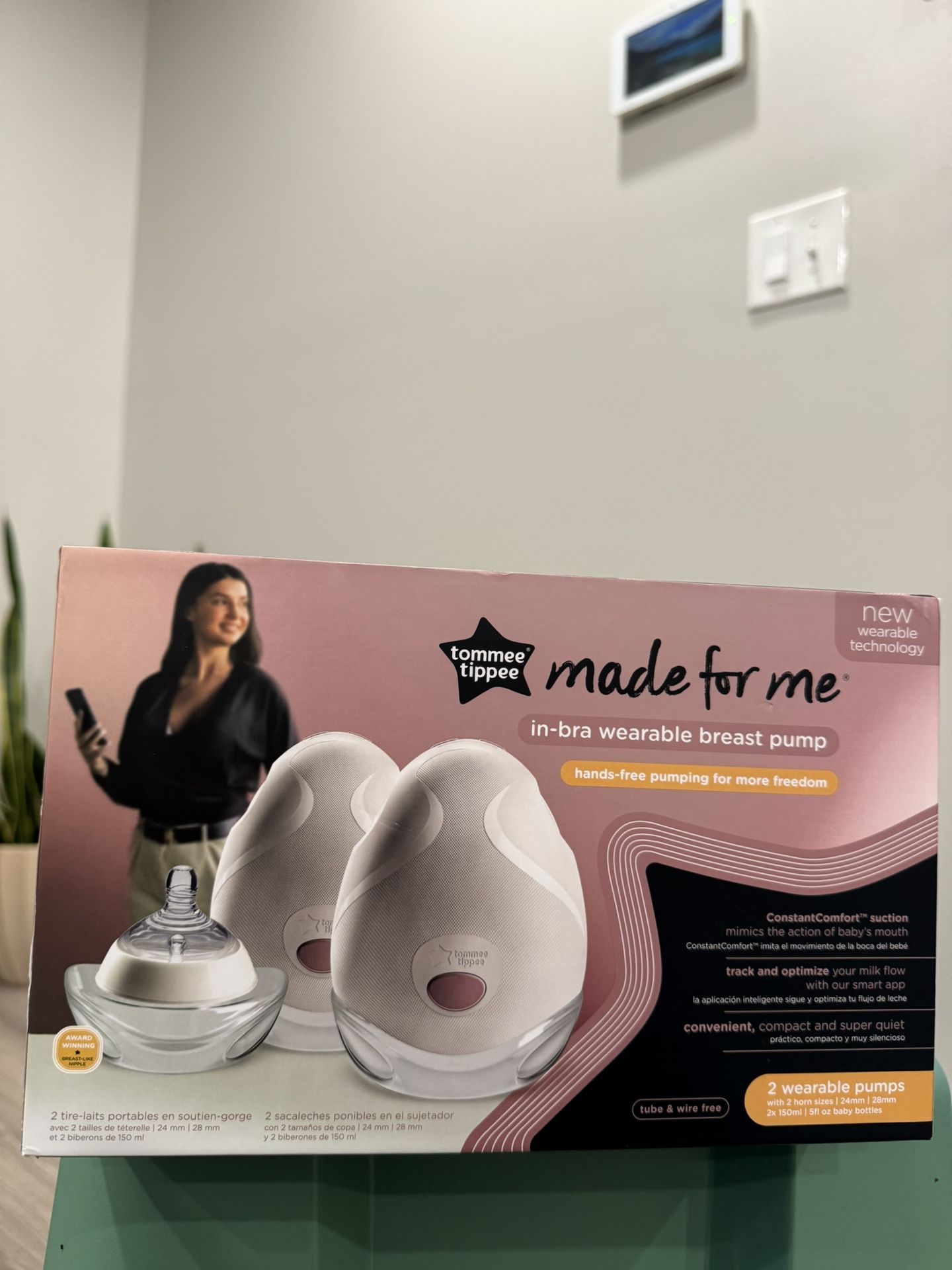 Tommee Tippee in-bra wearable breast pump
