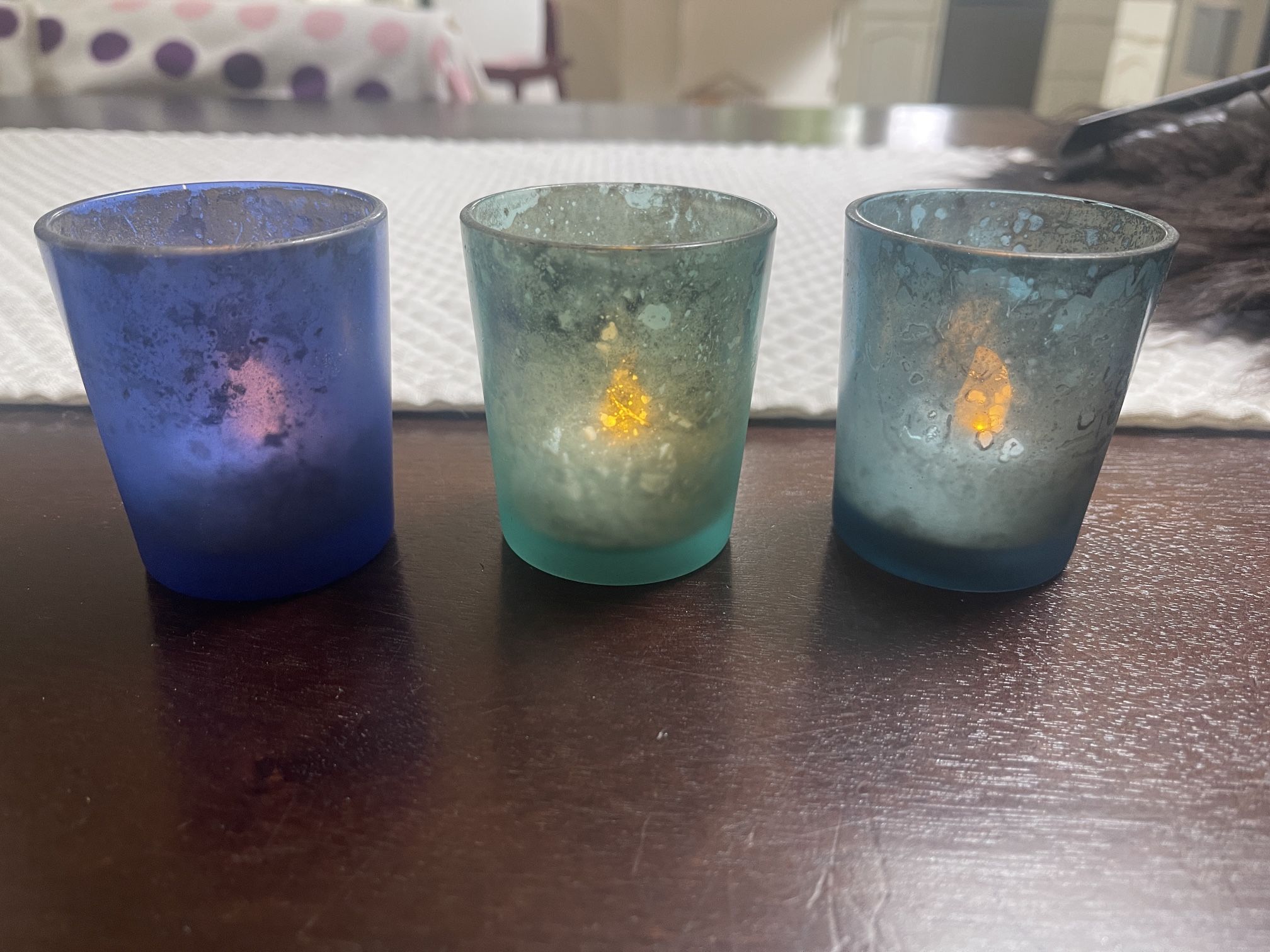 Crate and Barrel Candle Votive Holders -3