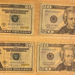 $20 Star Notes