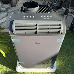 Midea Duo 12,000 BTU Smart, High Efficiency Inverter Portable Air Conditioner, 40% Energy Savings, Ultra-Quiet