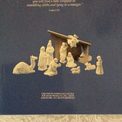 Avon Porcelain Nativity Set