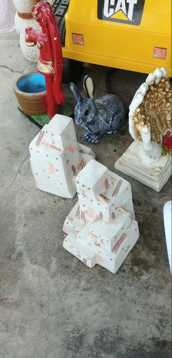 Pottery garden decor - Patio Fountains