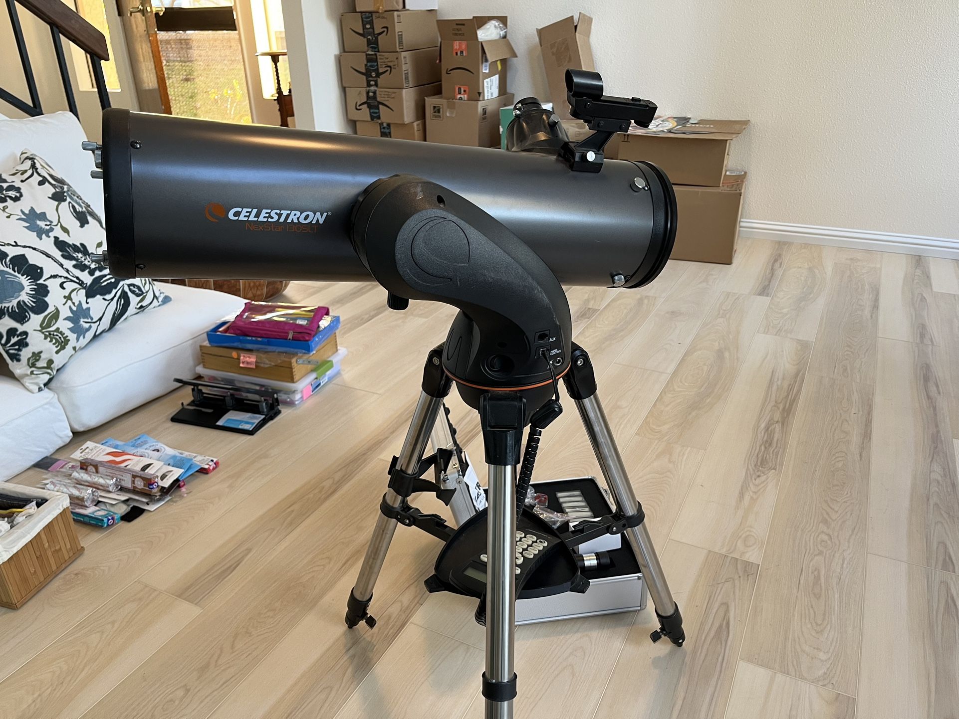 Telescope - Celestron NexStar 130SLT w/lens kit + accessories