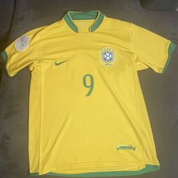Brazil Ronaldo 9 Jersey 2006 Nike