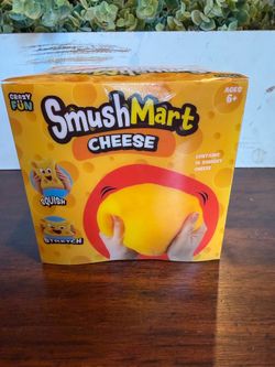 Super rare cheese squishy smash mart