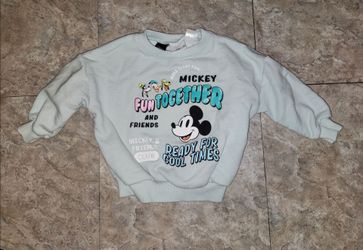 Zara Disney mickey mouse baby sweater