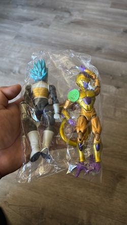 Dragon ball stars blue vegeta and golden frieza