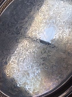 Antique Gallery Tray