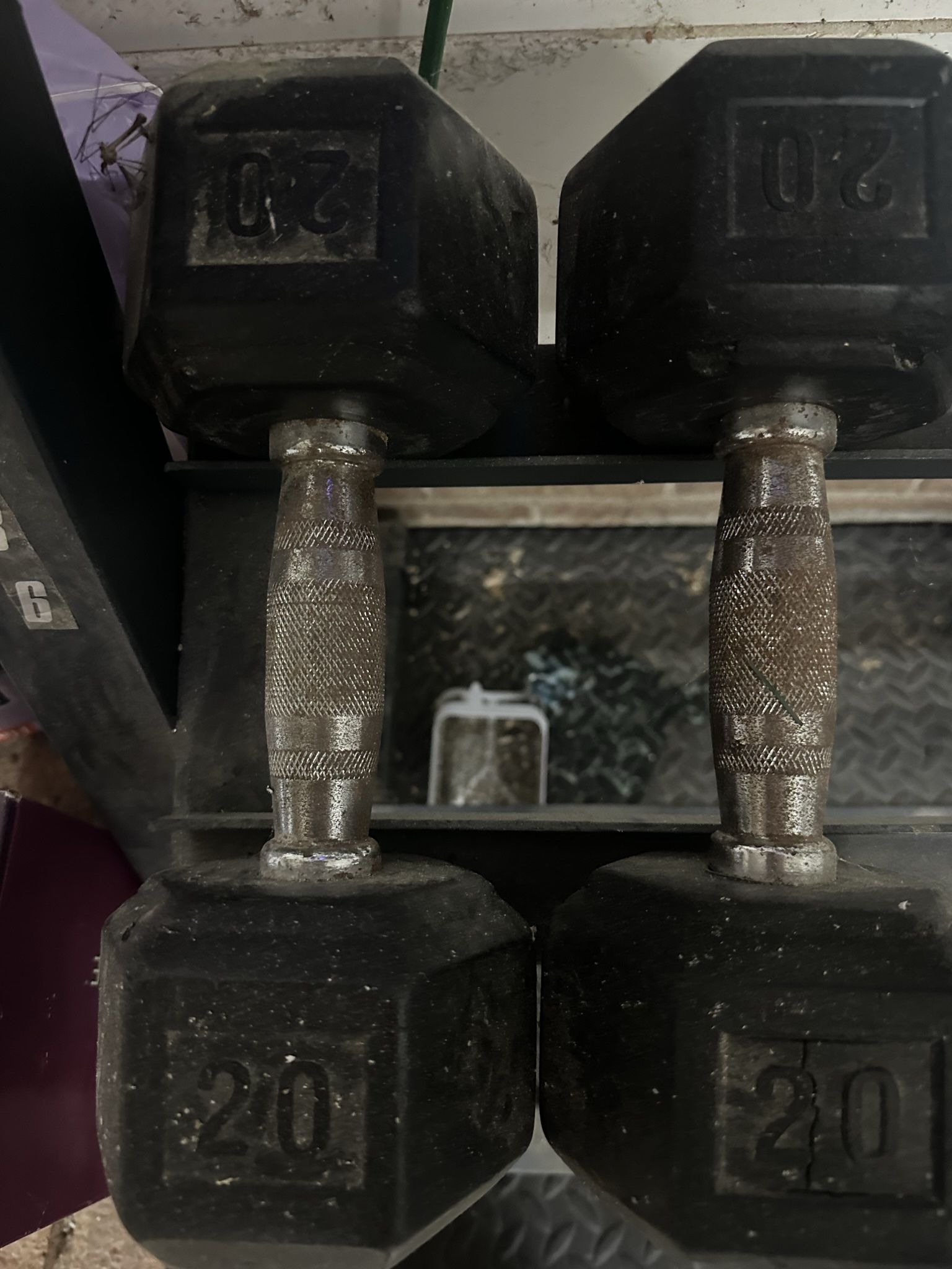 Rubber Coated Dumb Bells