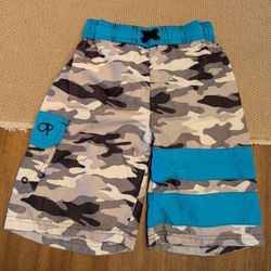 Boys OP Swimsuit - Camo Size S (6-7)