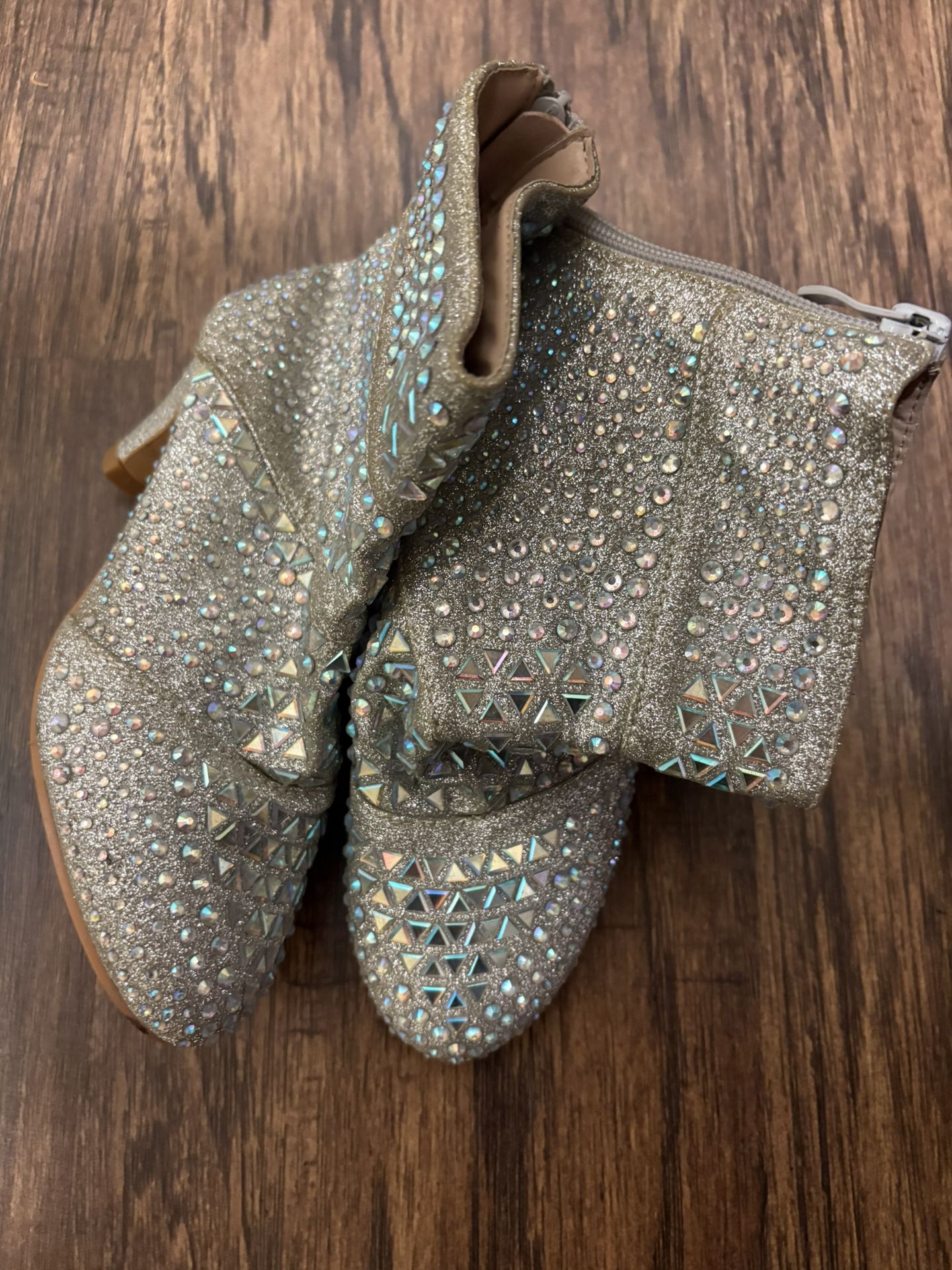 Little Girls Sparkling Boots