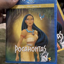 Pocahontas Blu-ray DVD plus digital HD