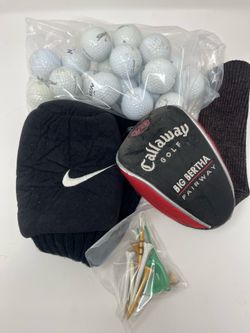 Golf Ball & Accessories Bundle – Callaway, Titleist, Wilson, Nike