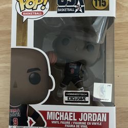 Funko Pop! Vinyl Michael Jordan USA Basketball Exclusive Figure #115