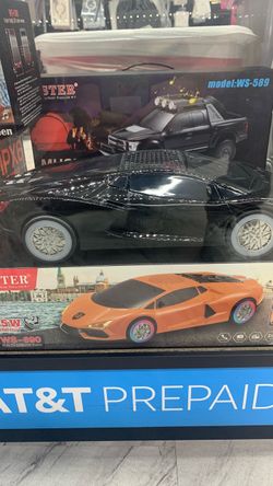 Brand new sealed Car-Lambo/cyber truck Bluetooth Speaker