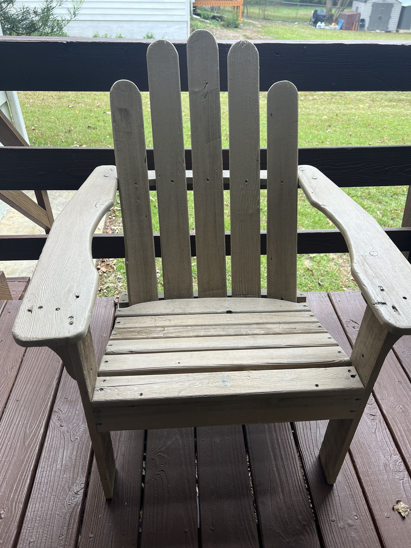 Adirondack Chairs and Small Table