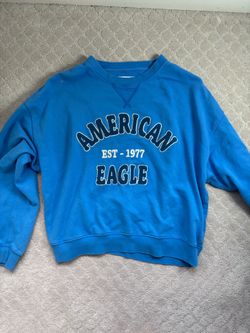 blue american eagle sweatshirt medium like new