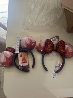 Disney Minnie Mouse Main Attraction July King Arthur Carousel Ear Headband