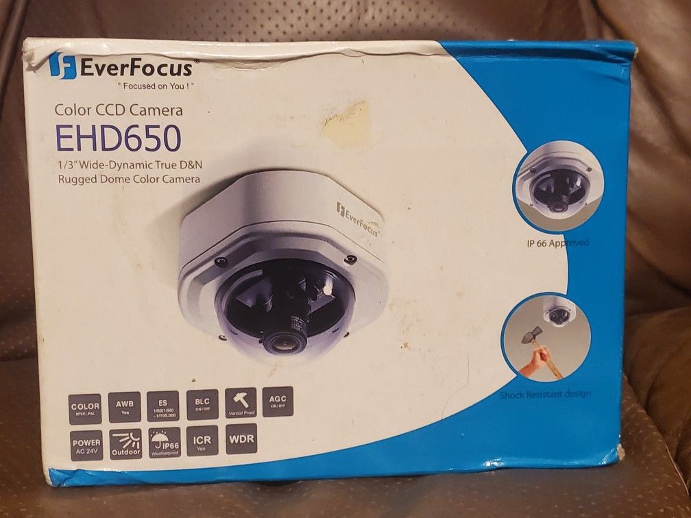 Brand New EverFocus EHD650 color CCD Camera