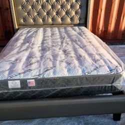 Full Size New Bed With Nice 10” Orthopedic Supreme Mattress Included 📍 