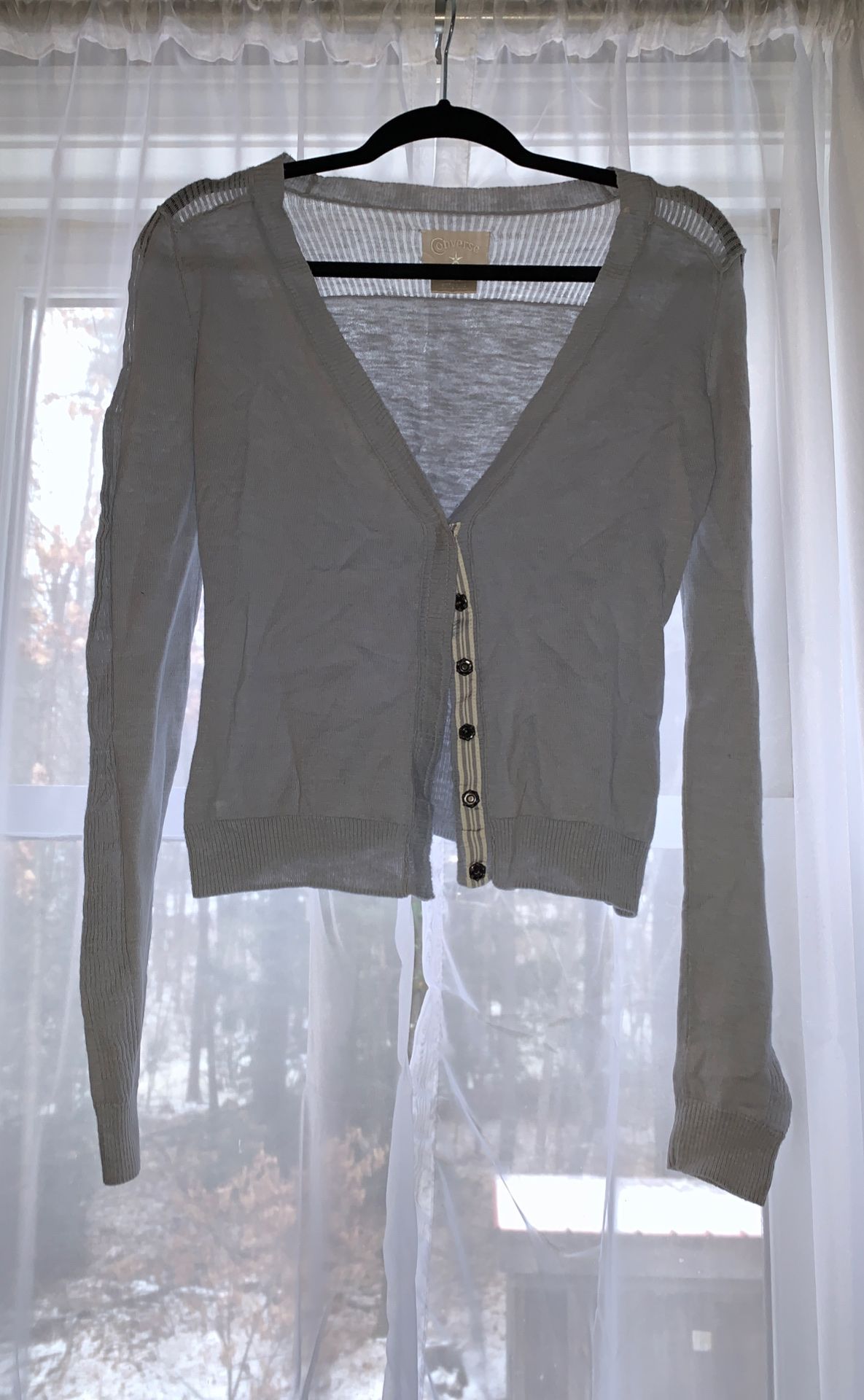 Converse cardigan