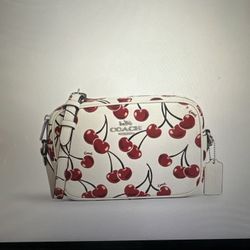 COACH Jamie Camera Bag With Cherry Print (NEW)