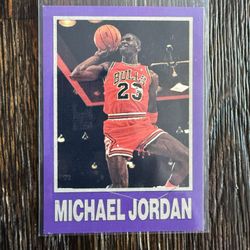 Michael Jordan Card