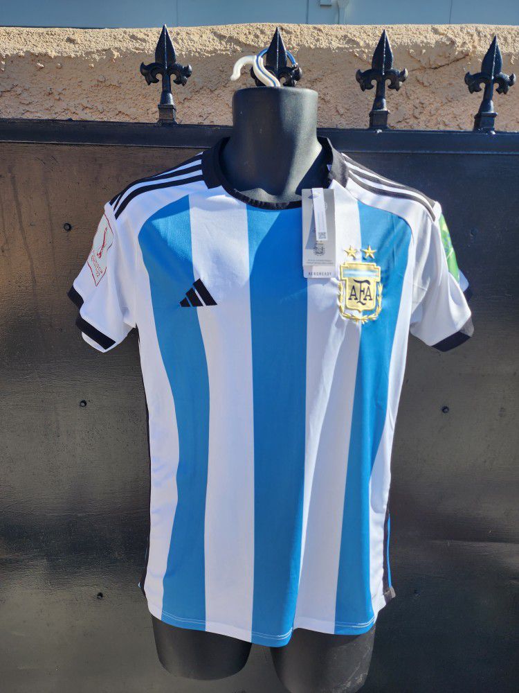 Argentina Home World Cup Soccer Jersey 2022