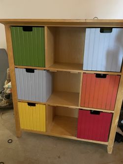 Vintage Cafe Kid Dresser/Cubbie Heavy Duty