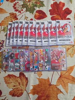 One Piece TCG × ROUND1 Promo Collection | Complete 10-Card Set + 10 Sealed Packs