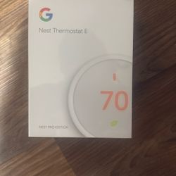 Nest Thermostat E
