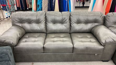 Alliston Gray Sofa, muebles de ashley