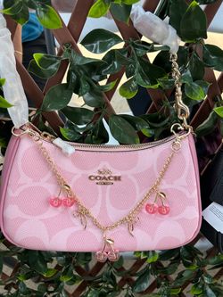Pink Coach Teri bag