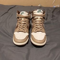 Nike Dunk High Light Chocolate