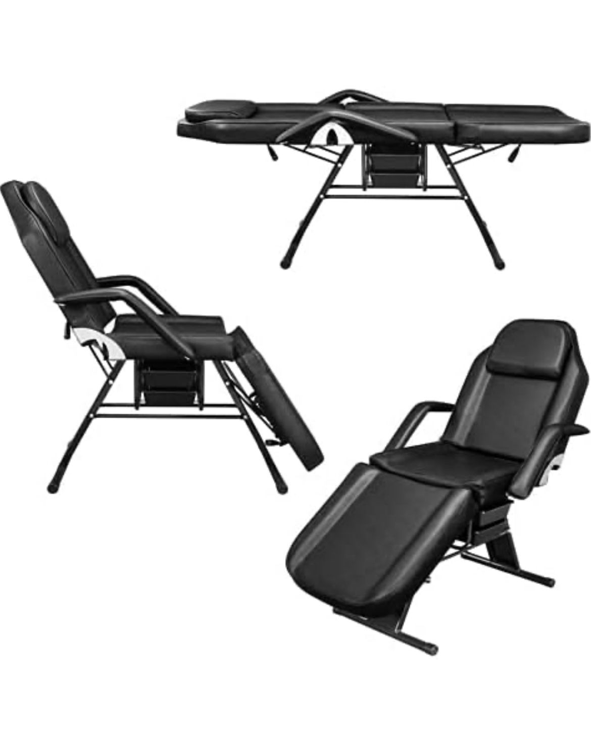 Esthetician Bed With Beauty Basket