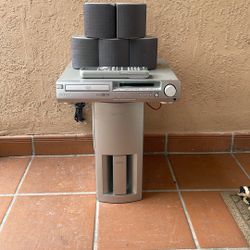 Sony HCD-S300 5.1 CH Digital Amplifier CD/DVD Player Receiver w/ Remote