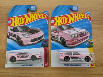 New Hot Wheels Pink Chevrolet + Ford