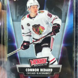 Connor Bedard Upper Deck Victory Rookie National Hockey Card Day