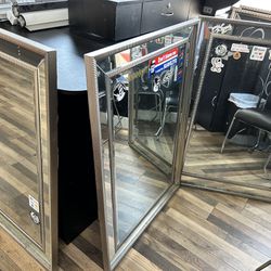 Mirrors & Barber Stations 