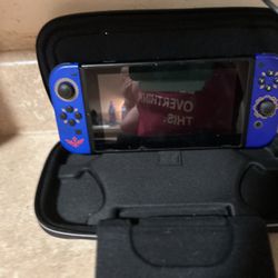 Nintendo Switch With Game And Case