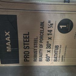Maax Steel Bathtub