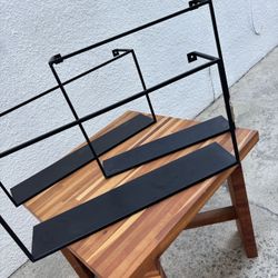 Black Metal Shelves