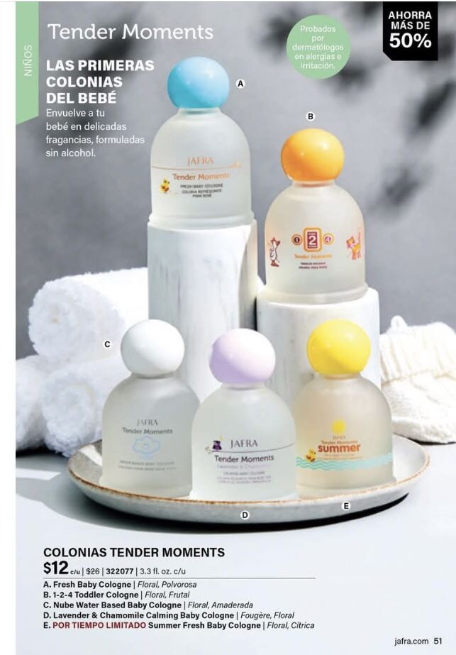 Tender Moments 50% Descuento $12./ + Tax