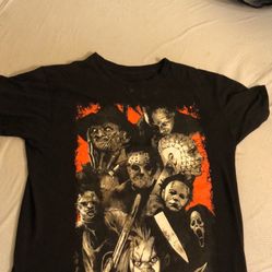 Horror Movie Villain T Shirt Medium 