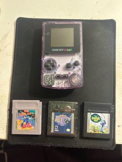 Game Boy Color with 3 Games Bundle