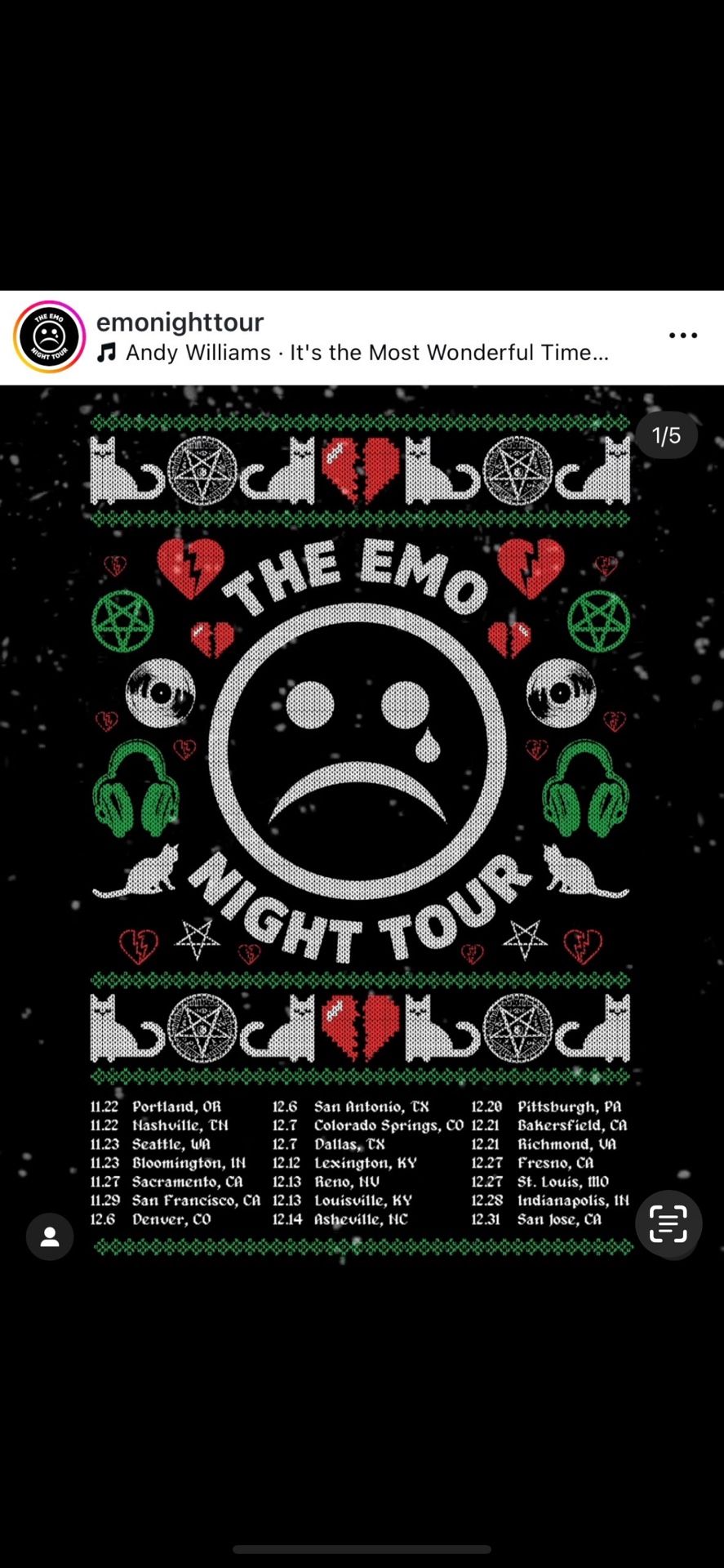Emo Night Tickets