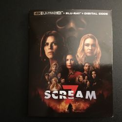 Scream 7 4K Uhd Blu-ray Digital 