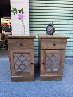 NIGHT STANDS SET OF TWO