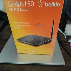 Belkin G54/N150 Wireless Wi Fi N Router 